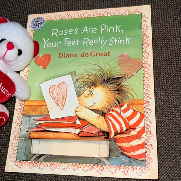 Other - Valentines Day kids book Roses are Pink Your Feet Really Stink paperback book​​